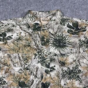 GameGuard Explorer Ripstop Camo Short Sleeve Button Down Dual Pocket Shirt XL